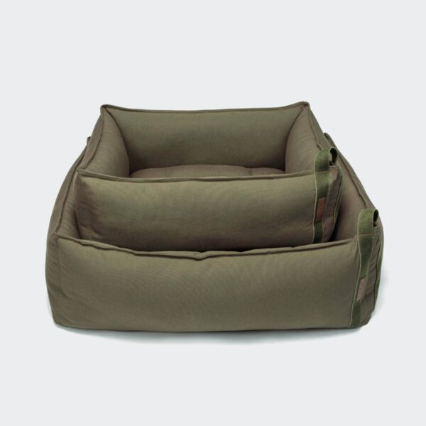 CLOUD7 Hundebett Boost Canvas Olive